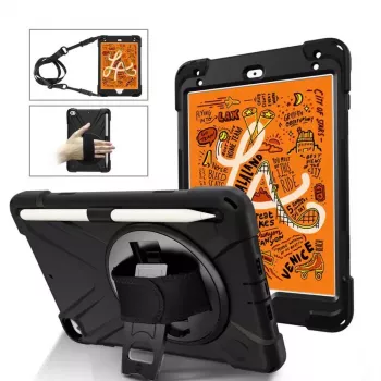 eSTUFF AUSTIN Defender Case iPad Mini 5/4 Melns