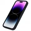eSTUFF Infinite Rome ES67150026-BULK aizmugures vāciņš Apple iPhone 15 Plus, magnētisks, saderīgs ar MagSafe, silikons/polikarbonāts, melns