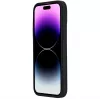 eSTUFF Infinite Rome ES67150028 aizmugures vāciņš Apple iPhone 15 Pro Max, magnētisks, saderīgs ar MagSafe, silikons/polikarbonāts, melns