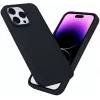 eSTUFF Infinite Rome ES67150028 aizmugures vāciņš Apple iPhone 15 Pro Max, magnētisks, saderīgs ar MagSafe, silikons/polikarbonāts, melns