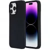 eSTUFF Infinite Rome ES67150028 aizmugures vāciņš Apple iPhone 15 Pro Max, magnētisks, saderīgs ar MagSafe, silikons/polikarbonāts, melns