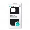 eSTUFF Infinite Rome ES67150028 aizmugures vāciņš Apple iPhone 15 Pro Max, magnētisks, saderīgs ar MagSafe, silikons/polikarbonāts, melns