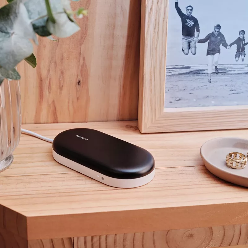 Netatmo Smart AC Controller – viedais infrasarkanais kontrolieris gaisa kondicionieriem (melns/balts, metāls/plastmasa)