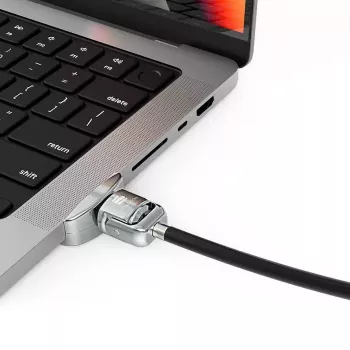 Compulocks Ledge Lock Adapter MacBook Pro 14 coll M1 M2 M3 Sudraba