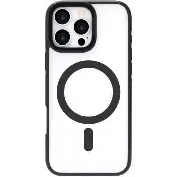 eSTUFF ES67141102 Vāciņš iPhone 16 Pro 6.3 collu Caurspīdīgs Melns