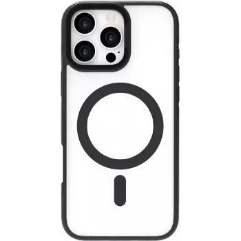 eSTUFF ES67141103 vāciņš iPhone 16 Pro Max 17,5 cm (6,9 inch) caurspīdīgs melns