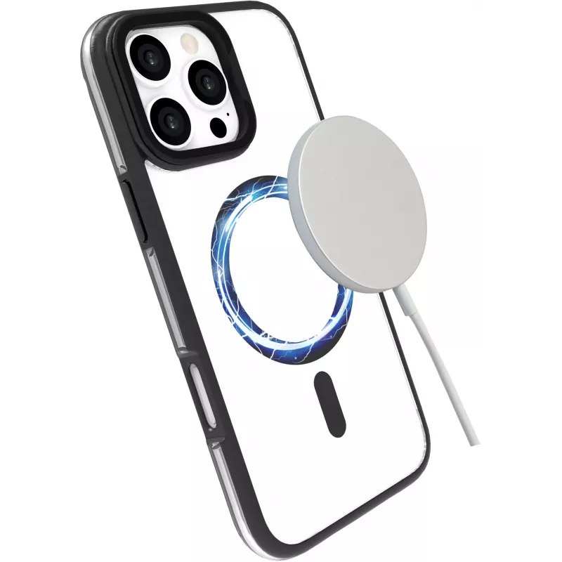 eSTUFF INFINITE HELSINKI ES67141103 magnētisks apvalks ar statīvu iPhone 16 Pro Max modelim, melns