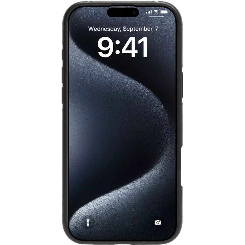 eSTUFF INFINITE HELSINKI ES67141103 magnētisks apvalks ar statīvu iPhone 16 Pro Max modelim, melns