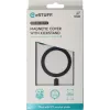 eSTUFF INFINITE HELSINKI ES67141103 magnētisks apvalks ar statīvu iPhone 16 Pro Max modelim, melns