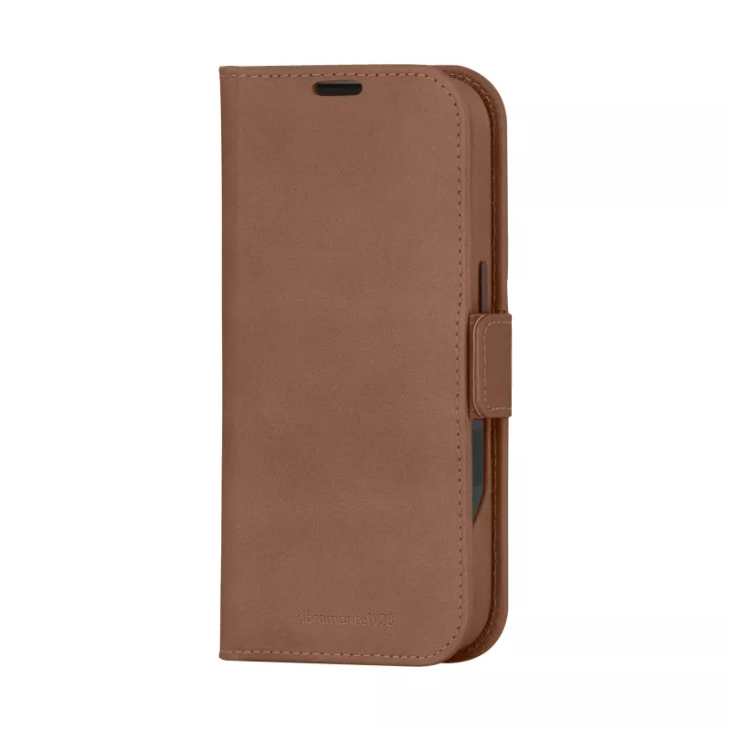 dbramante1928 Lynge MagSafe - iPhone 16 - Dark Tan, Folio, Apple, iPhone 16, 15.5 cm (6.1 collu), Tan