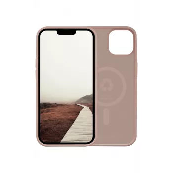 Dbramante1928 Monaco iPhone 14 Pink Sand aizsargmaciņš