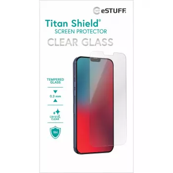 eSTUFF ES501150 rūdīta stikla ekrāna aizsargs Apple iPhone 12 / 12 Pro (1 gab.)