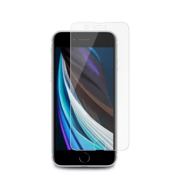 eSTUFF ES501050 stikla ekrāna aizsargs iPhone SE (2022/2020) – caurspīdīgs, 9H cietība