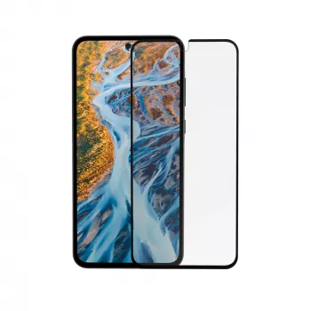 dbramante1928 eco-shield Galaxy A05s Black Edge antibakteriālās aizsardzības komplekts