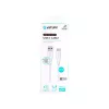 USB kabelis eSTUFF ES605170 1m USB C uz USB A USB 2.0 Balts
