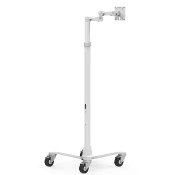 Medicīnas mobilais ratiņš Compulocks MCRSTDEXW balts, VESA saderīgs