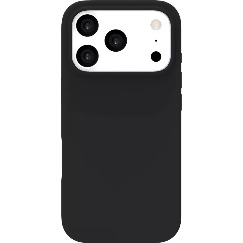 eSTUFF INFINITE GRS ROME ES67150057 magnētiskais vāciņš tālrunim iPhone 17 Pro, silikona, melns