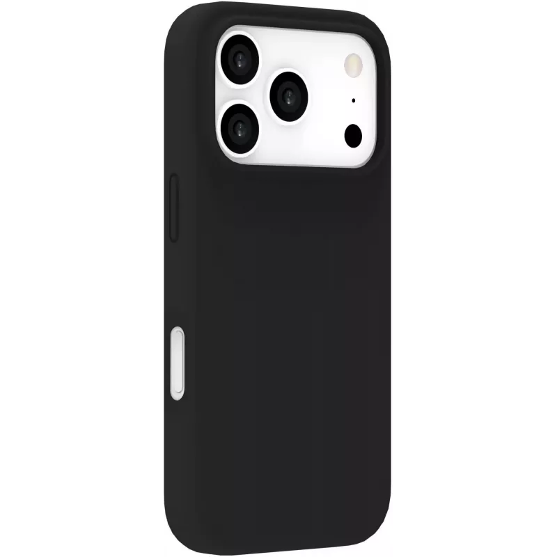 eSTUFF INFINITE GRS ROME ES67150057 magnētiskais vāciņš tālrunim iPhone 17 Pro, silikona, melns