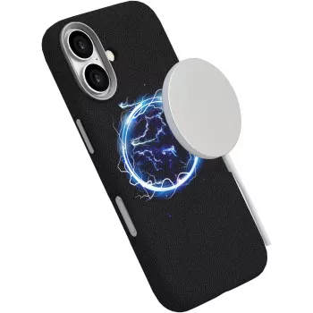 eSTUFF ES67160027 vāciņš iPhone 17 16 cm (6.3 collas) Melns