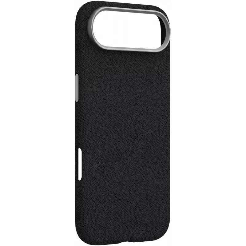 eSTUFF INFINITE GRS VENICE ES67160028 magnētisks ādas vāciņš iPhone Air, melns
