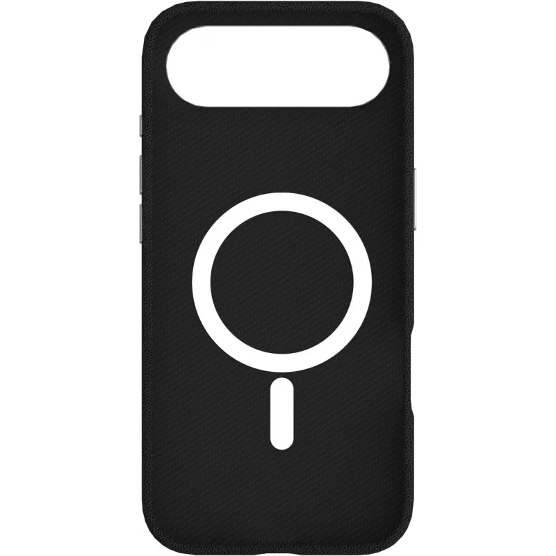 eSTUFF INFINITE GRS VENICE ES67160028 magnētisks ādas vāciņš iPhone Air, melns