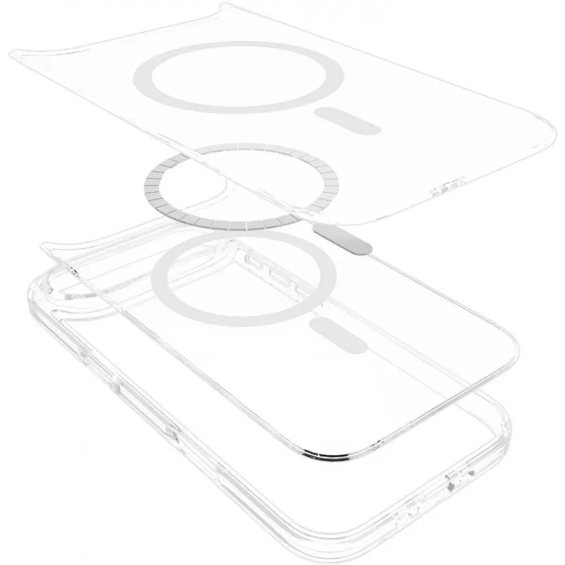 eSTUFF ES67141056 caurspīdīgs vāciņš iPhone 17 Air 16.8 cm (6.6 inch)