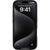 eSTUFF INFINITE GRS VENICE ES67160029 magnētisks ādas vāciņš iPhone 17 Pro, melns