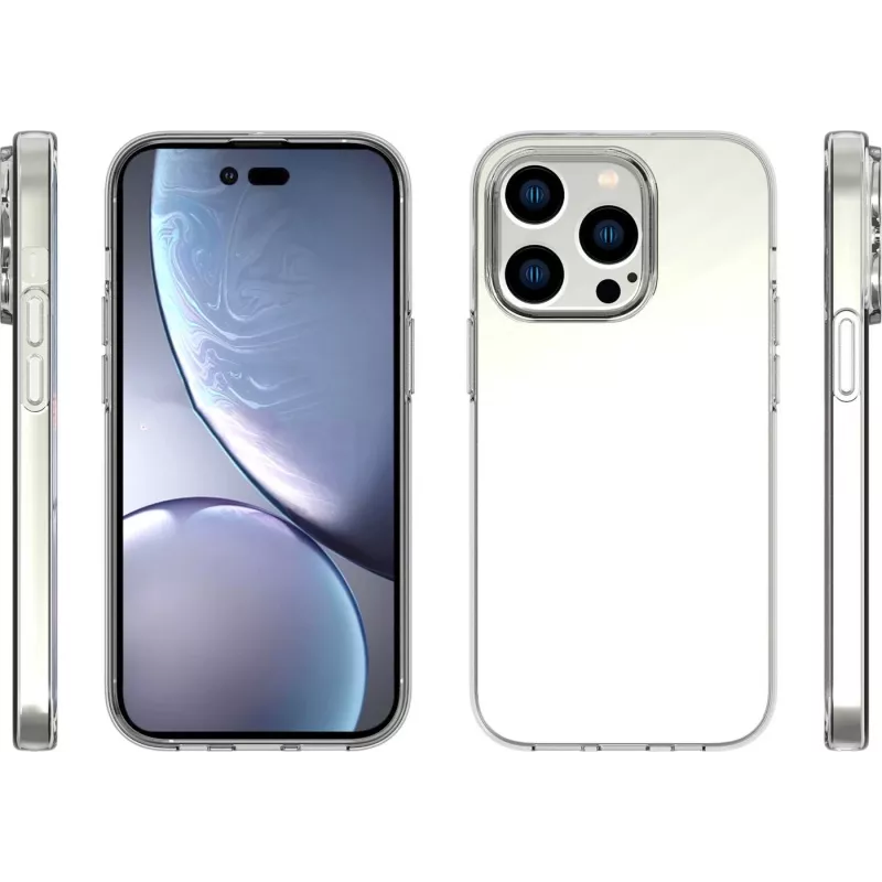 eSTUFF caurspīdīgs vāciņš iPhone 14 Pro 15.5 cm (6.1 inch)