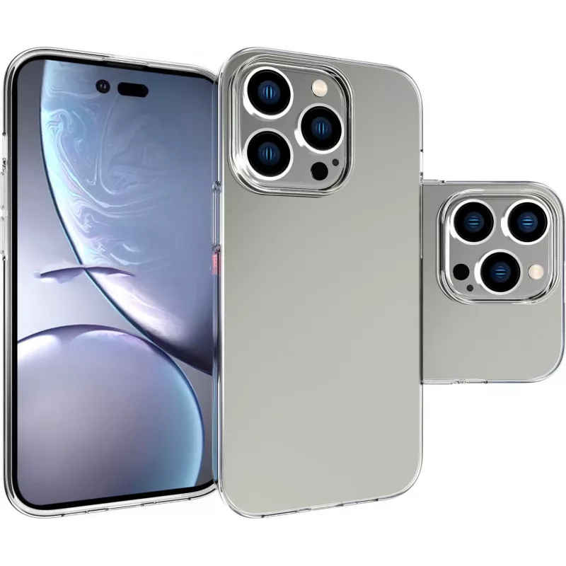 eSTUFF caurspīdīgs vāciņš iPhone 14 Pro 15.5 cm (6.1 inch)