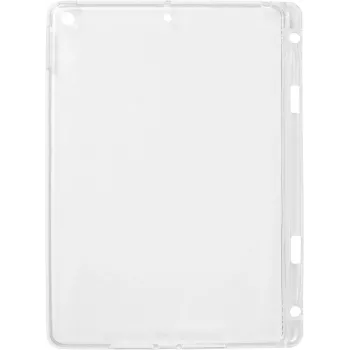 eSTUFF Soft TPU triecienizturīgs maciņš iPad 10.2 2020/2019 - Caurspīdīgs