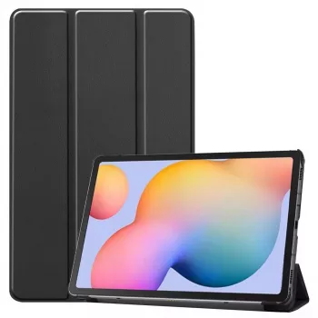 eSTUFF HOUSTON Folio Maciņš Samsung Galaxy Tab S8+/S7+ - Melns