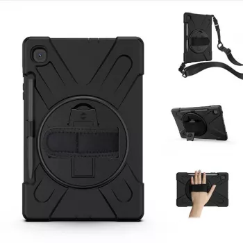 eSTUFF CHICAGO Full Body Defender Maciņš Samsung Galaxy Tab S6 Melns