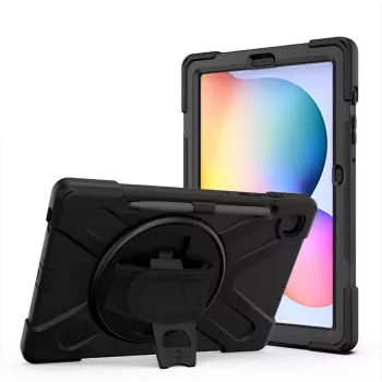 eSTUFF CHICAGO Full Body Defender Maciņš Samsung Galaxy Tab S6 Melns