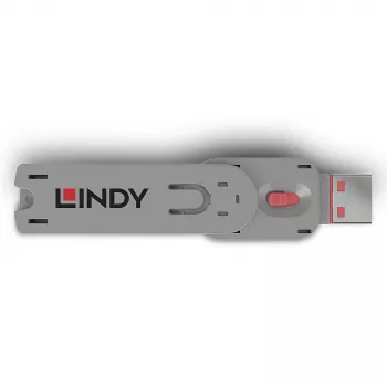 Lindy USB Type A Port Blocker Key Rozā