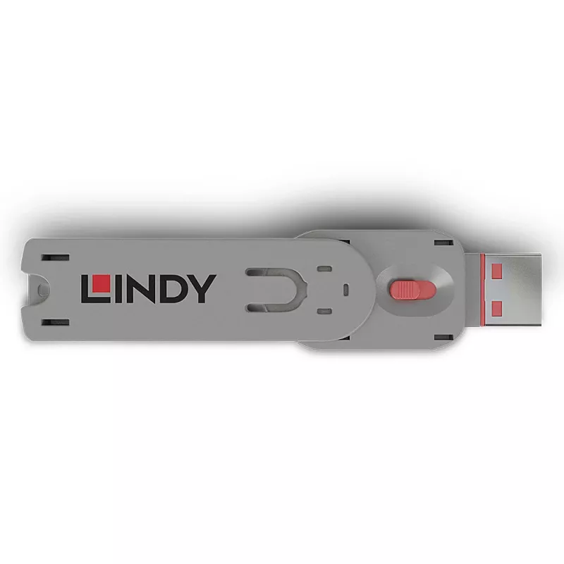 Lindy USB Type A Port Blocker Key Rozā
