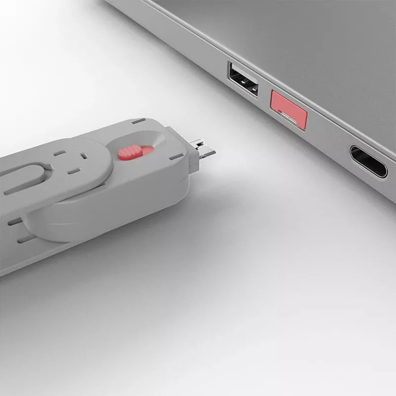 Lindy USB Type A Port Blocker Key Rozā