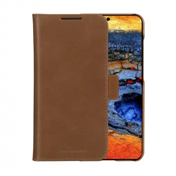 dbramante1928 Lynge Flip maciņš Samsung Galaxy S25 (15,8 cm / 6,2 inch) – Īsta āda, Tan krāsa