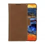 dbramante1928 Lynge Flip maciņš Samsung Galaxy S25 (15,8 cm / 6,2 inch) – Īsta āda, Tan krāsa