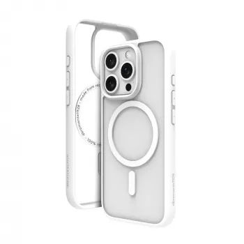 Dbramante1928 Grenen MagSafe aizsargmaciņš iPhone 16 ProMax baltā krāsā