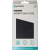 eSTUFF INFINITE MILAN ES67160104 maciņa tipa apvalks iPhone 16 Pro, melns