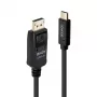 Lindy 3m USB Type C uz DisplayPort 4K60 adaptera kabelis ar HDR