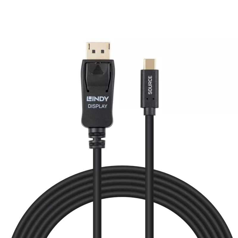 Lindy 3m USB Type C uz DisplayPort 4K60 adaptera kabelis ar HDR