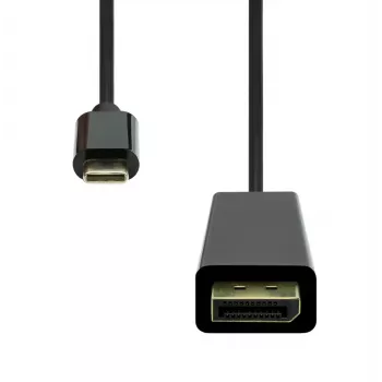 ProXtend USBC-DP-0005 0,5m USB Type-C uz DisplayPort adapteris, melns