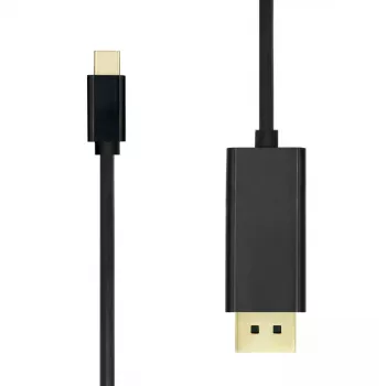 ProXtend USBC-DP-0005 0,5m USB Type-C uz DisplayPort adapteris, melns