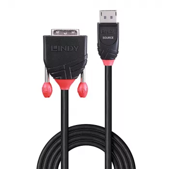Lindy 5 m DisplayPort–DVI kabelis
