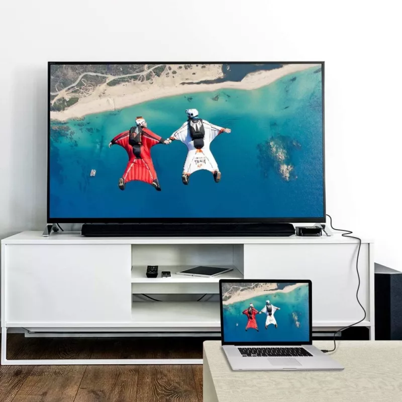 Video kabeļa adapteris Techly ICOC-HDMI-D-045 5 m DVI-D Melns