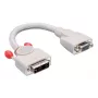 DVI uz VGA adaptera kabelis Lindy 41222 0,2m