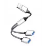 Microconnect MC-USBA-AFAF USB-A pagarinātājs sieva-sieva