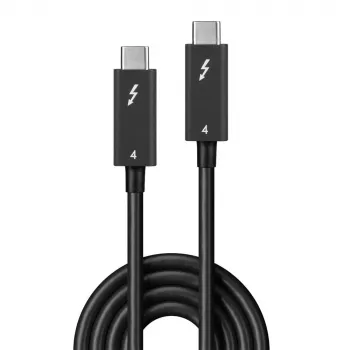 Lindy 2m Thunderbolt 4 kabelis, 40Gbps, aktīvs