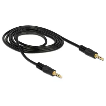 Audio kabelis DeLOCK 1m 3.5mm vīriešu/vīriešu
